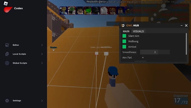 Codex Executor Screenshot 3